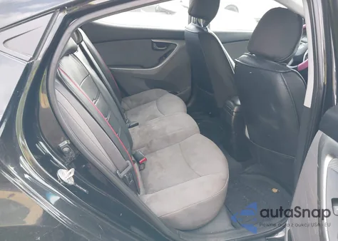 2013 Hyundai Elantra Gls z USA, uszkodzony, nr VIN 5NPDH4AE8DH446000